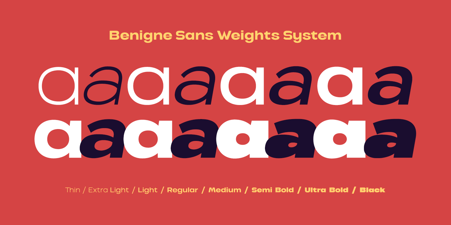Beispiel einer VVDS Benigne Sans-Schriftart #14